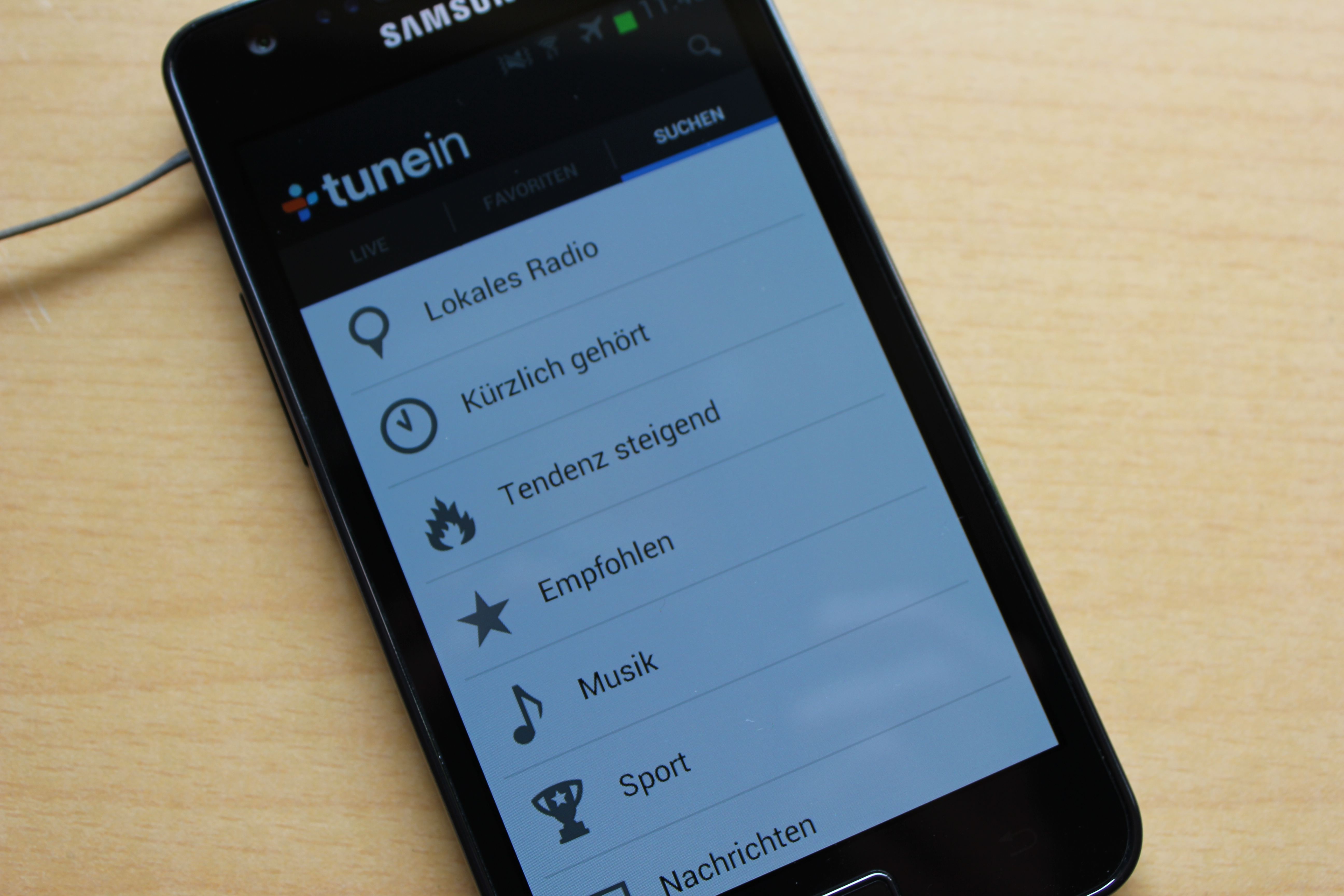 TuneIn Radio Start