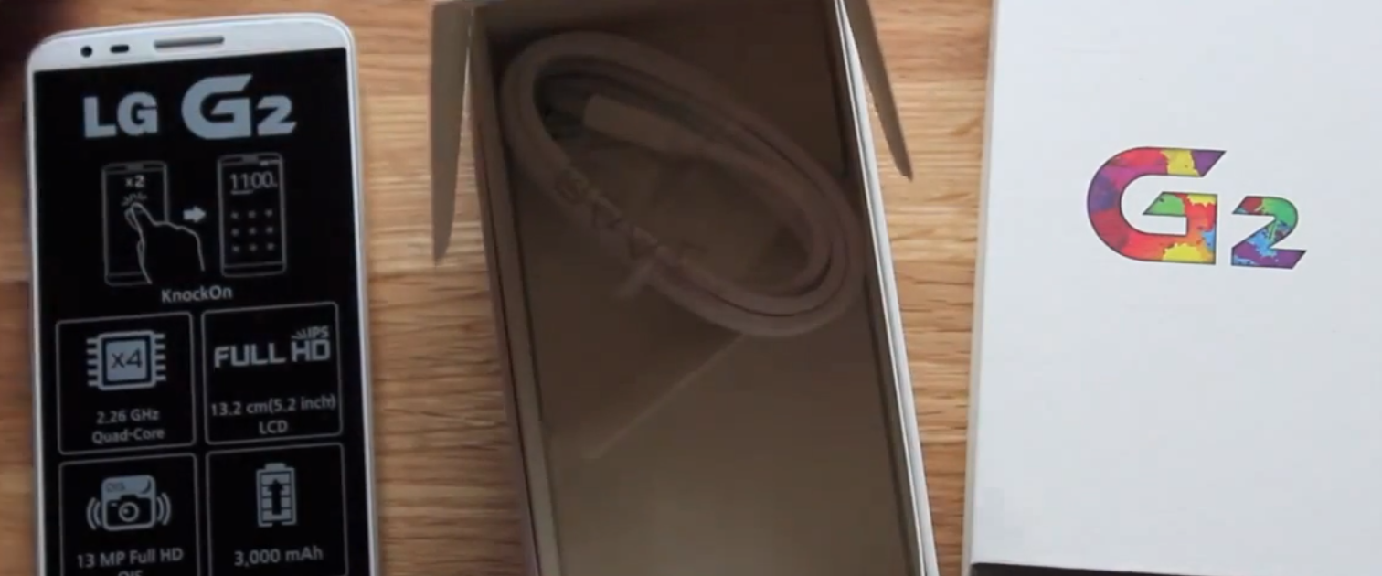 LG G2 Unboxing und Fazit