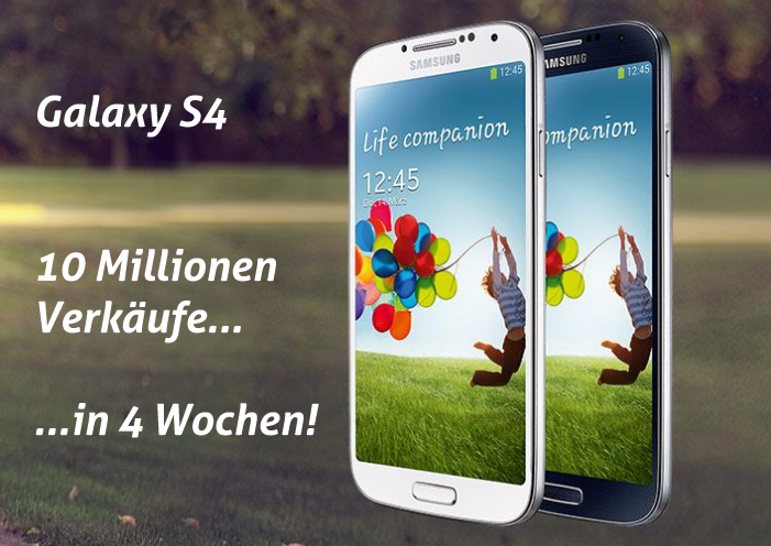 Samsung Galaxy S4 erhält Android 4.4.2 Kitkat Update
