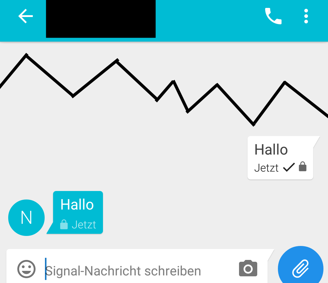 Verschlüsselter Chat mit Telefonie - Signal - ehemals Textsecure und Redphone