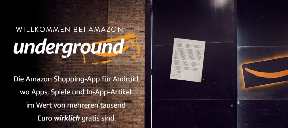 Kostenpflichtige Apps kostenlos mit Amazon Underground