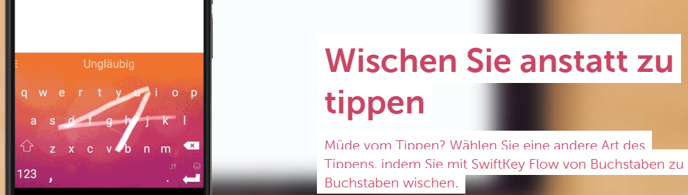 Mit SwiftKey die Android Tastatur auswechseln - Kostenlose Skins via Code