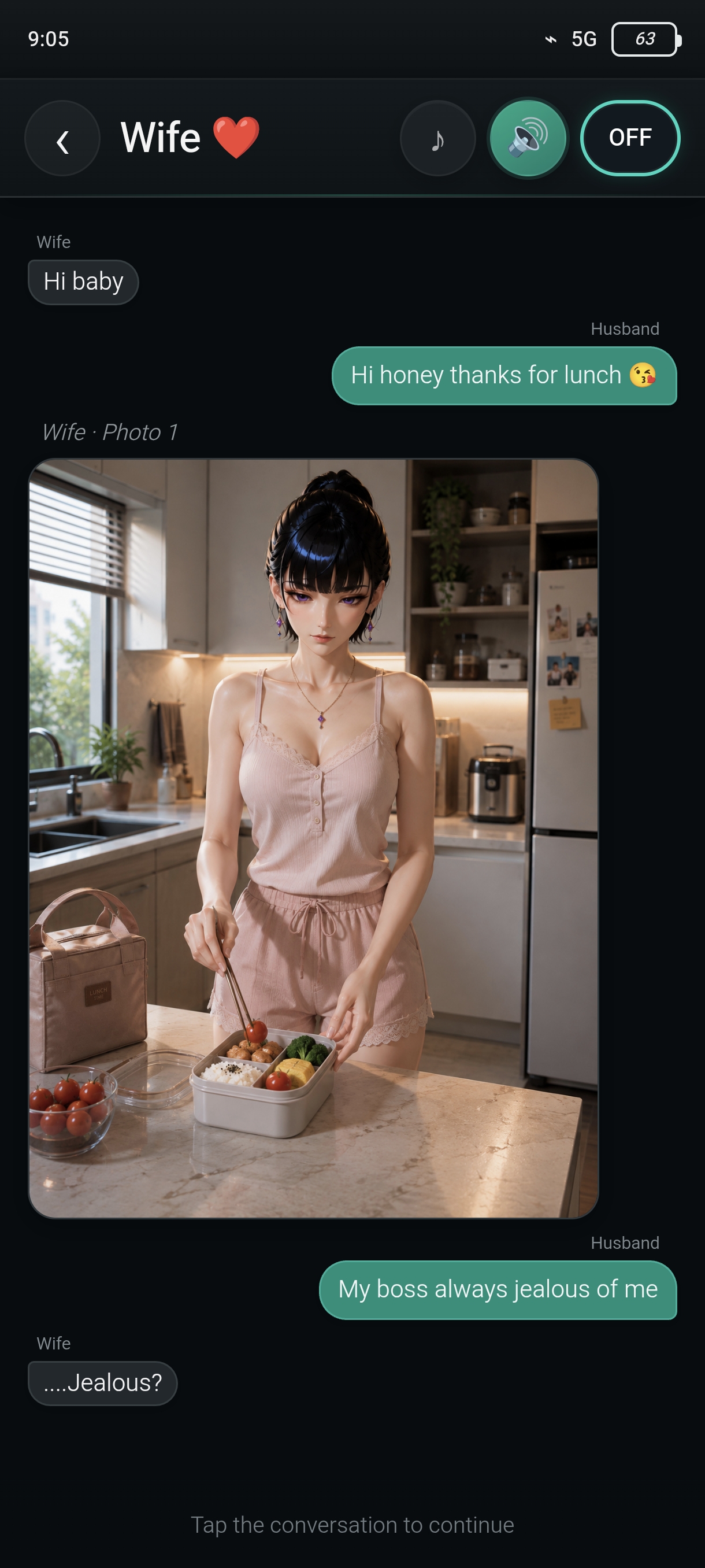 Screenshot of Beautiful Wife 18+