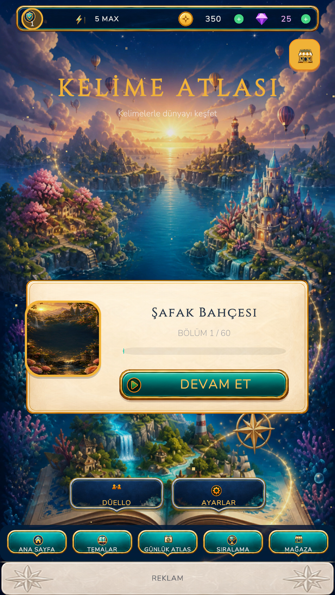 Screenshot of Kelime Atlası: Word Search