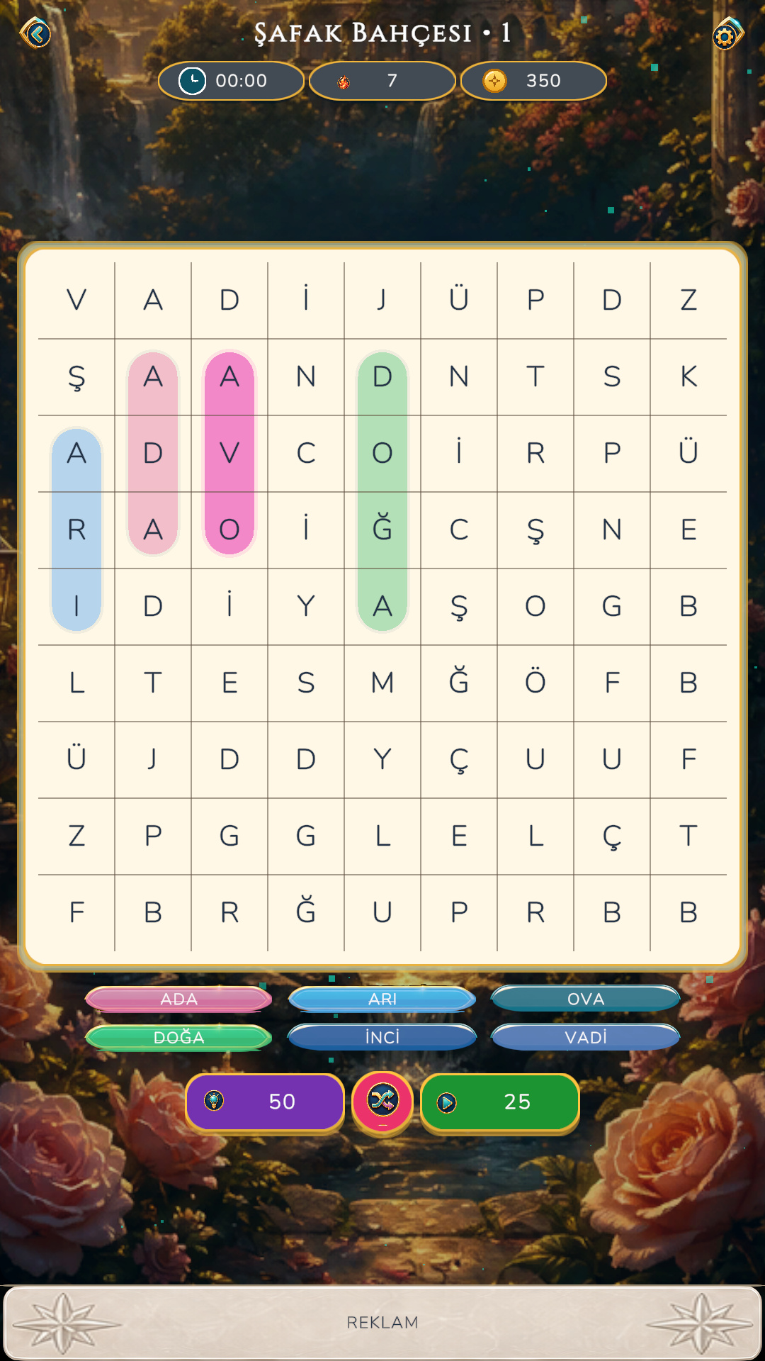 Screenshot of Kelime Atlası: Word Search
