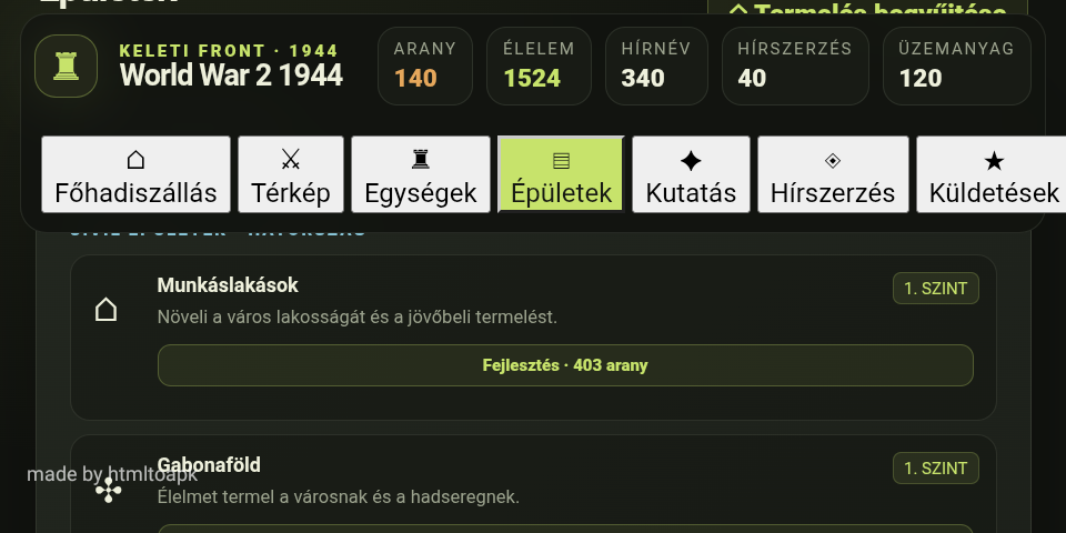 Screenshot of ww2