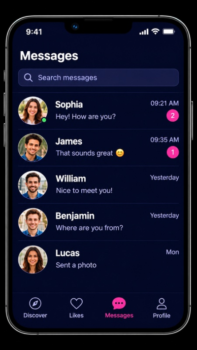 Screenshot of Mivo