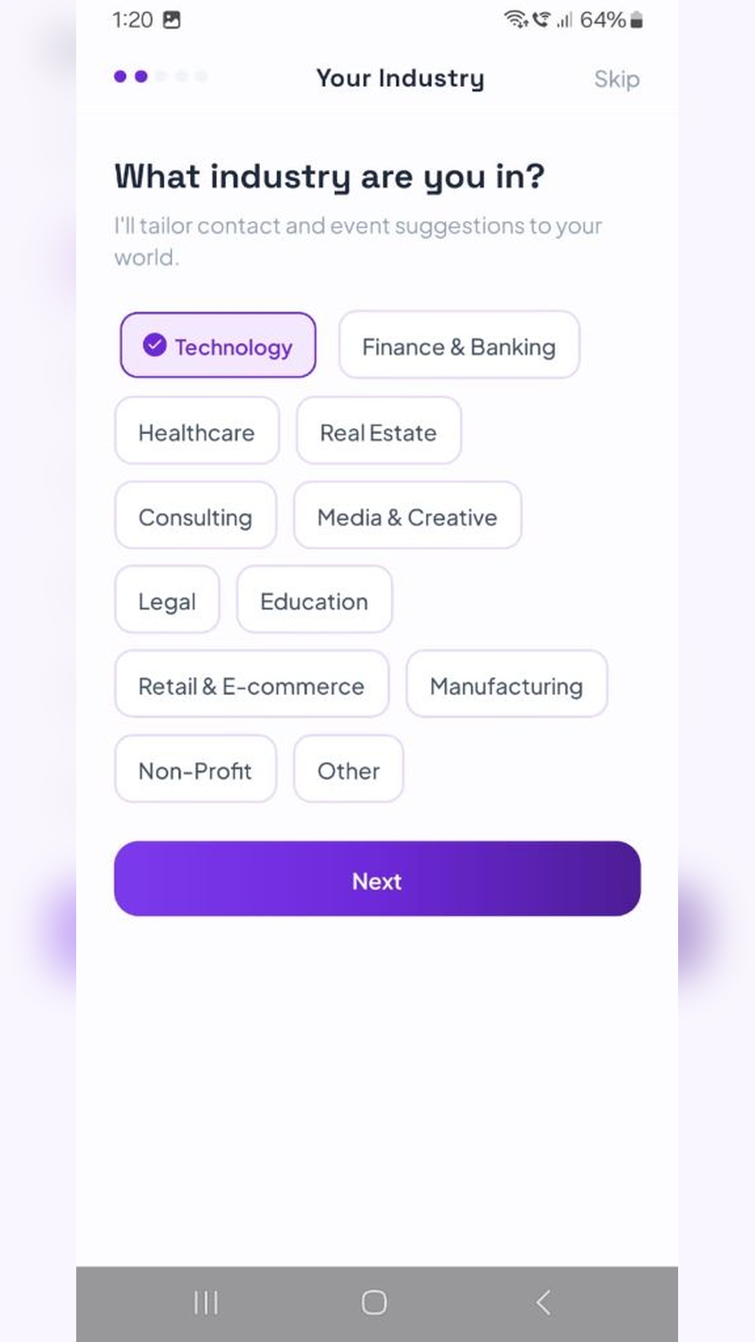 Screenshot of ConnectVault