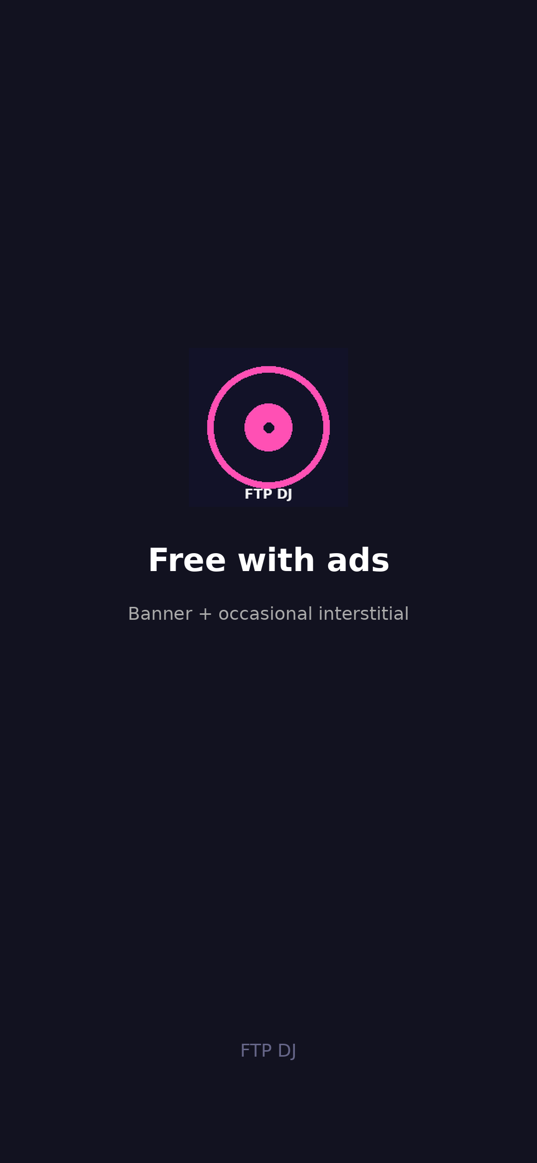 Screenshot of FTP DJ