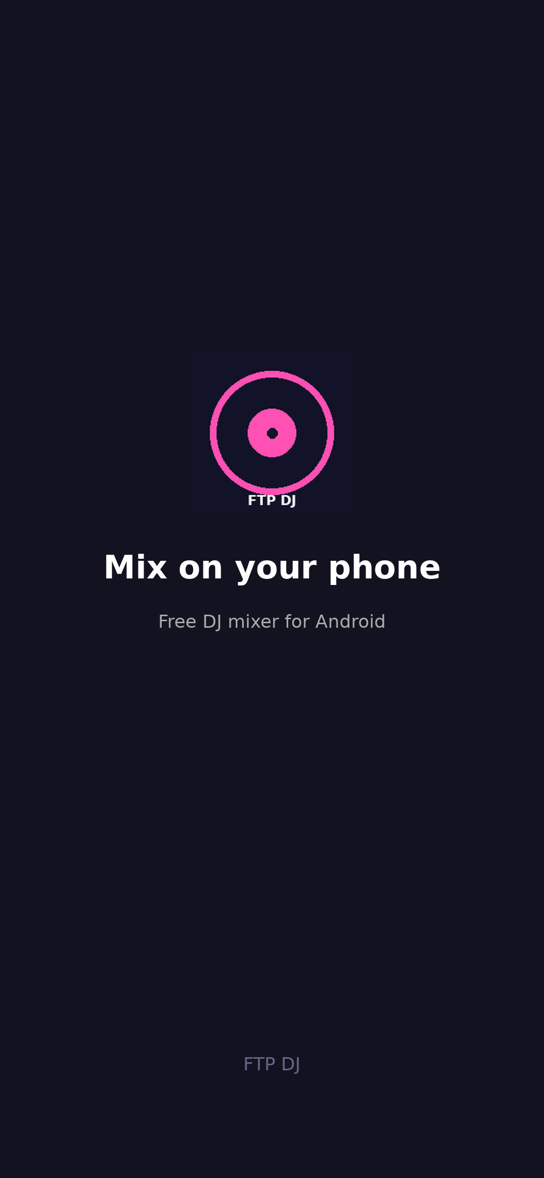 Screenshot of FTP DJ