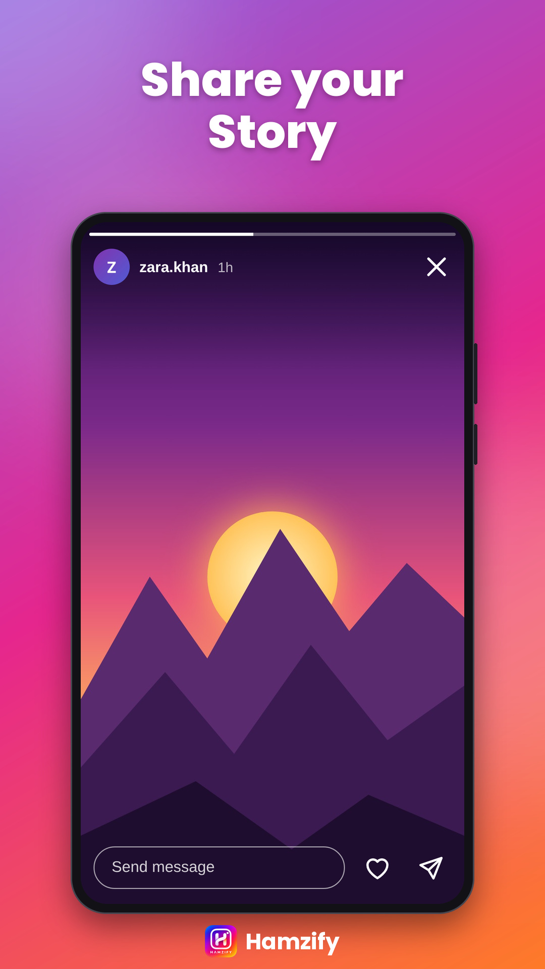 Screenshot of Hamzify