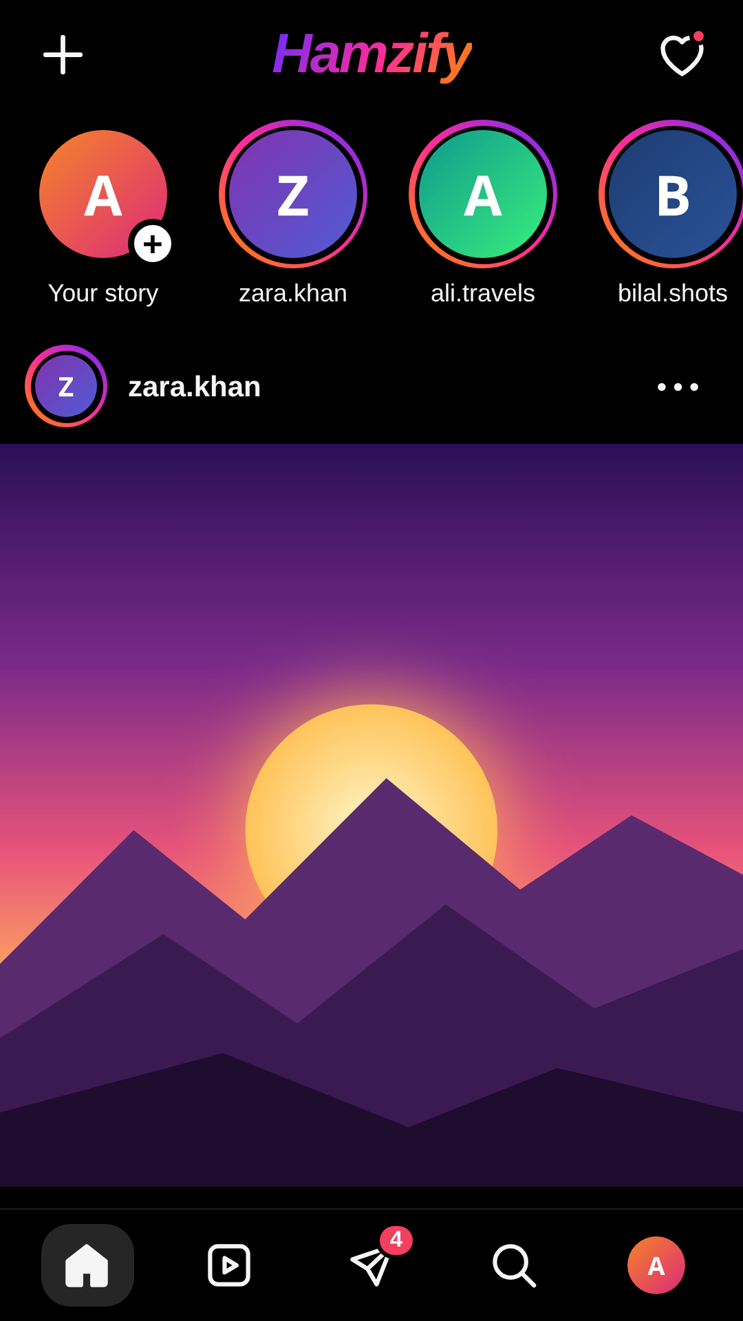 Screenshot of Hamzify