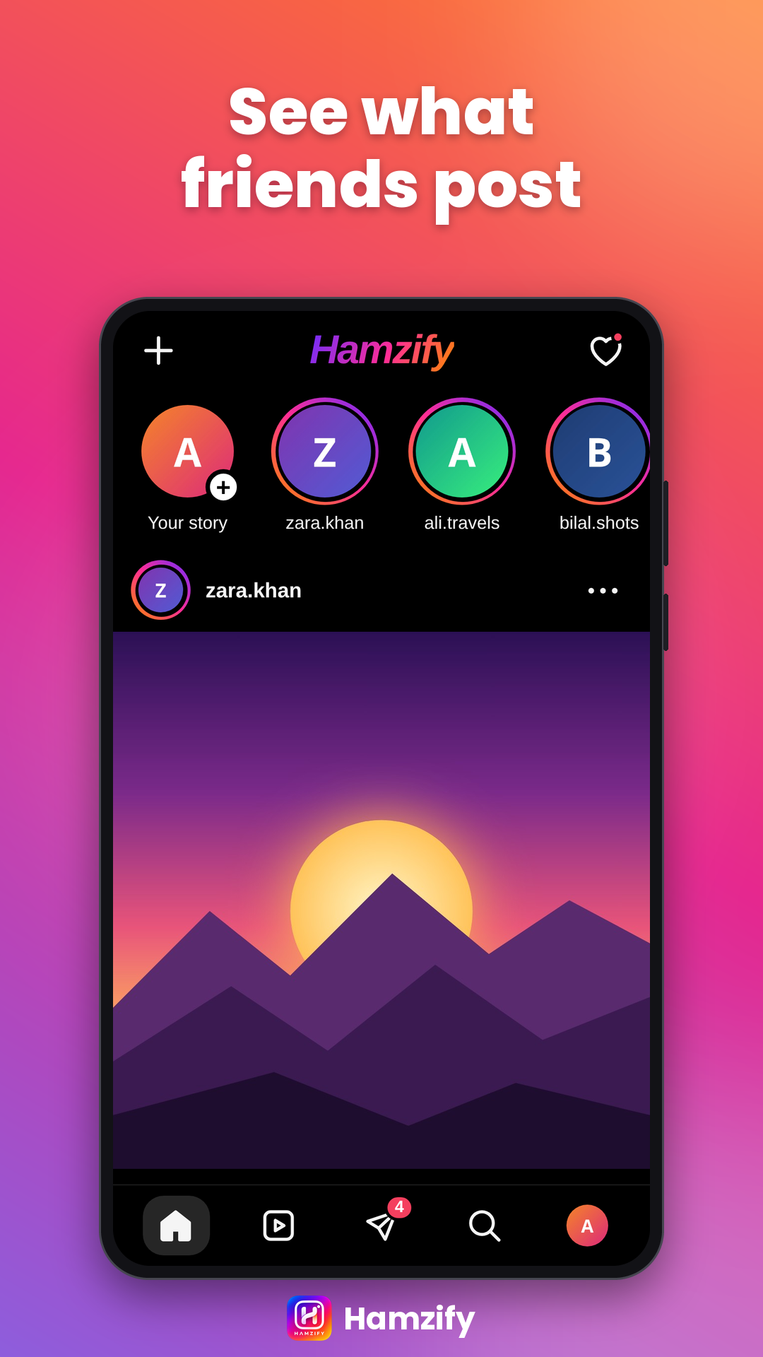 Screenshot of Hamzify
